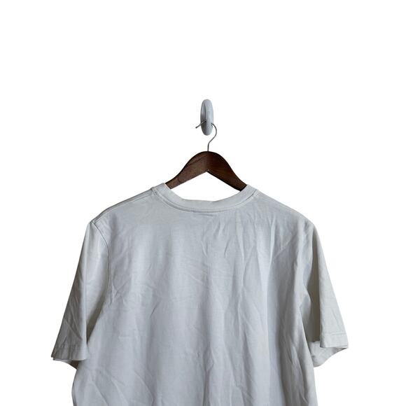 Casablanca White Playful Stripes T-Shirt Mens XL - Picture 4 of 9